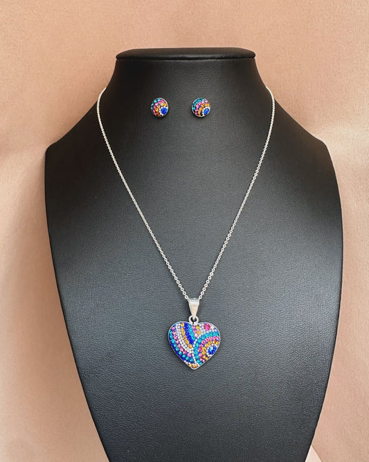 Rainbow Heart Set